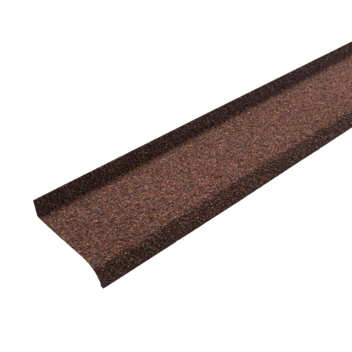 Планка цокольная терракотовый Технониколь HAUBERK Терракотовый кирпич 